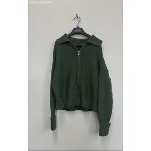 Staccato M sweater full-zip cardigan with a ribbed texture -‎ Size M